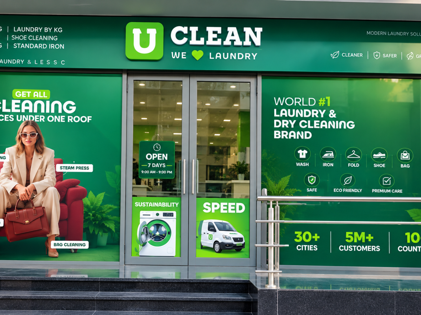 U clean Laundry Shop