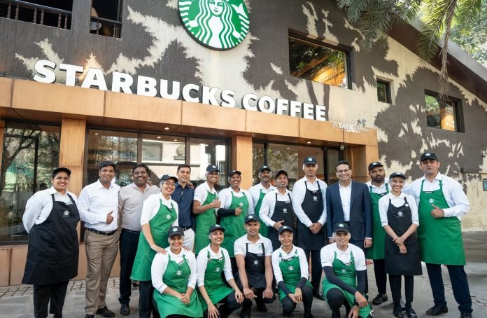 starbucks india coffee shops